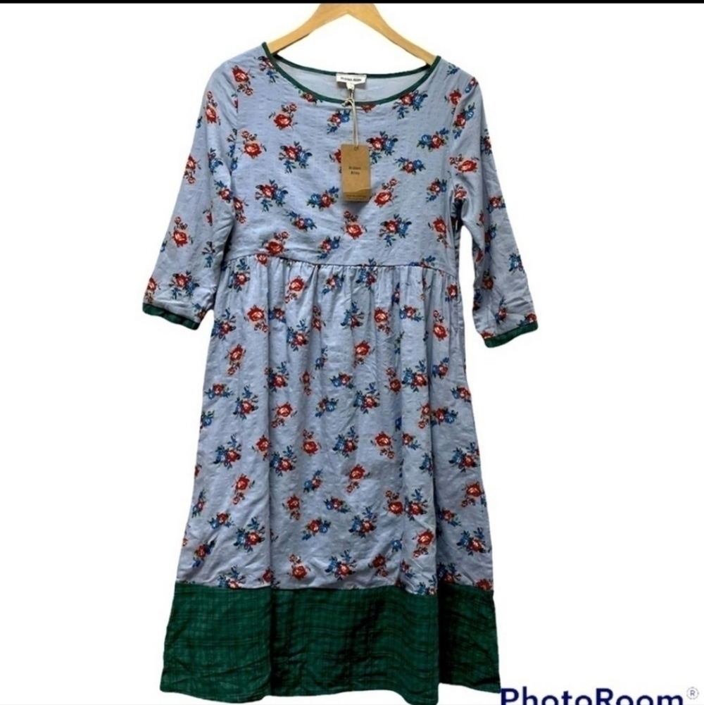NWT Hidden Alley Floral Boho Prairie Dress Size Small